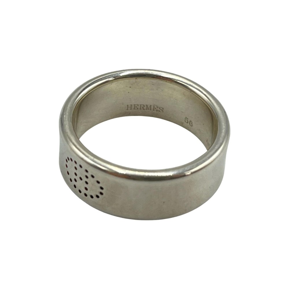 Hermes Herms Eclipse Ruban Ring, 925 Sterling Sil… - image 6